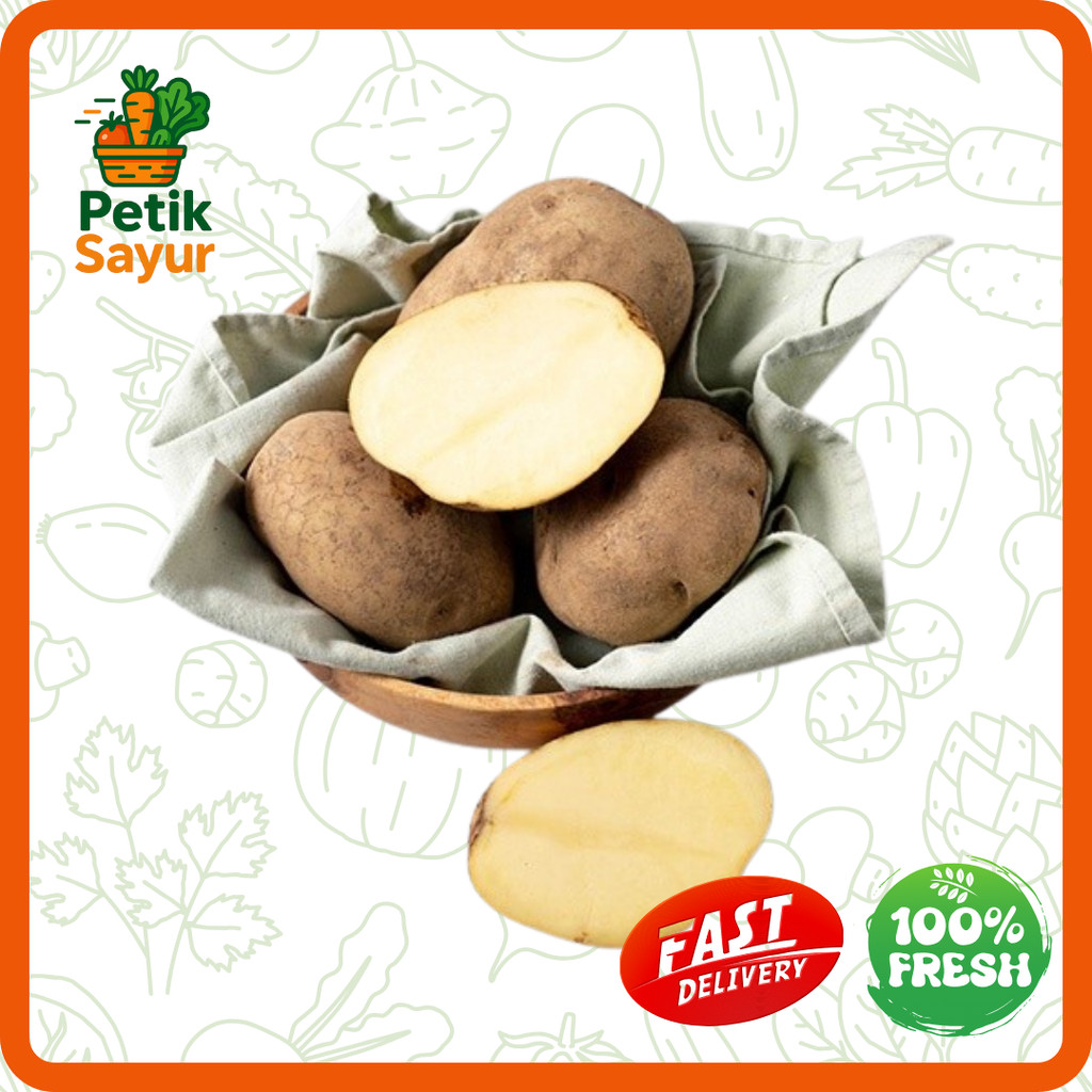 

Kentang Dieng Super Konvensional 1 kg PetikSayur