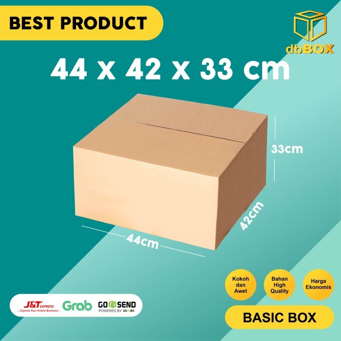 

BOX KARDUS 44x42x33 cm DUS PACKING Kardus Murah|KARDUS DIE CUT | KARDUS PACKAGING