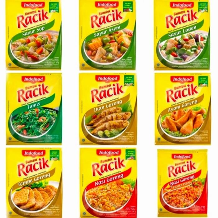 

Bumbu Racik Indofood Aneka Varian - Masak Jadi Mudah, Rasa Pasti Pas
