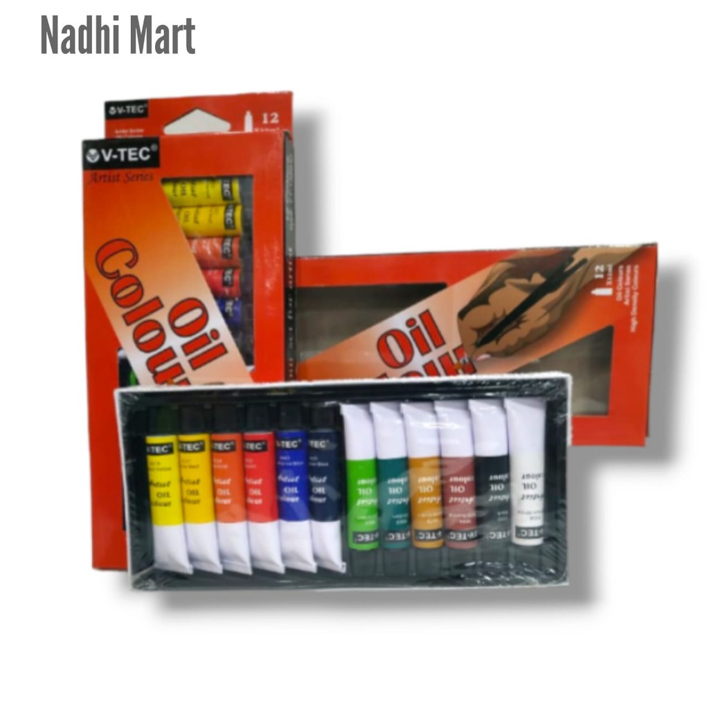 

VTEC OIL COLOURS 12W VT-1386/O 12ML / CAT MINYAK LUKIS