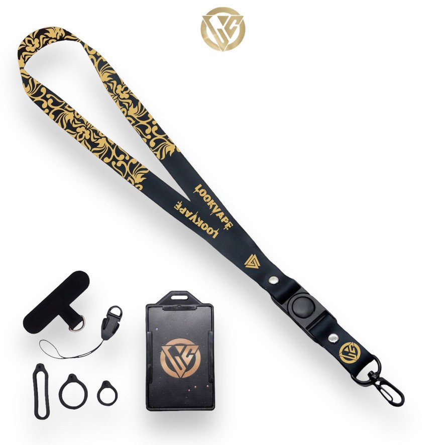 

Lanyard Craft Batik Series Gantungan Hp Holder Name Tag