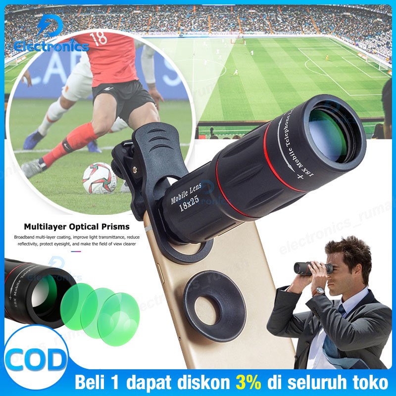 Lensa Apexel 28x Zoom Lensa Kamera HP Apexel 18x25 Original Zoom Telezoom Lensa Tele Zoom Apexel 18x