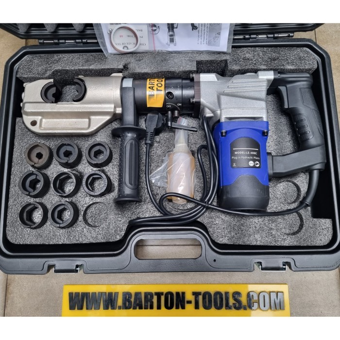 

ELECTRIC CRIMPING TOOL 400MM BARTON PRESS SKUN LISTRIK TOOLS 400 MM
