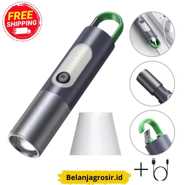 Belanjagrosir.id MURAH PREMIUM  Senter UV Senter Berlkualitas LED ORIGINAL Import Awet Murah Senter 