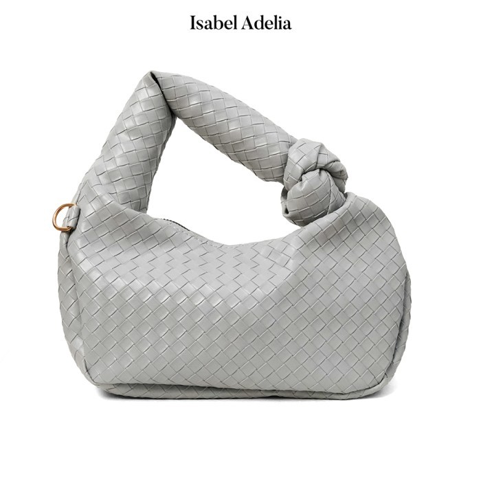 "W.H.Sw" - READY STOCK Isabel Adelia JODIE Tas Sling Bag Wanita - Abu-abu