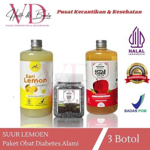 

Paket Bundling Cuka Apel 500Ml Sari Lemon 500Ml dan Chia Seeds 150gram By Suur Lemoen