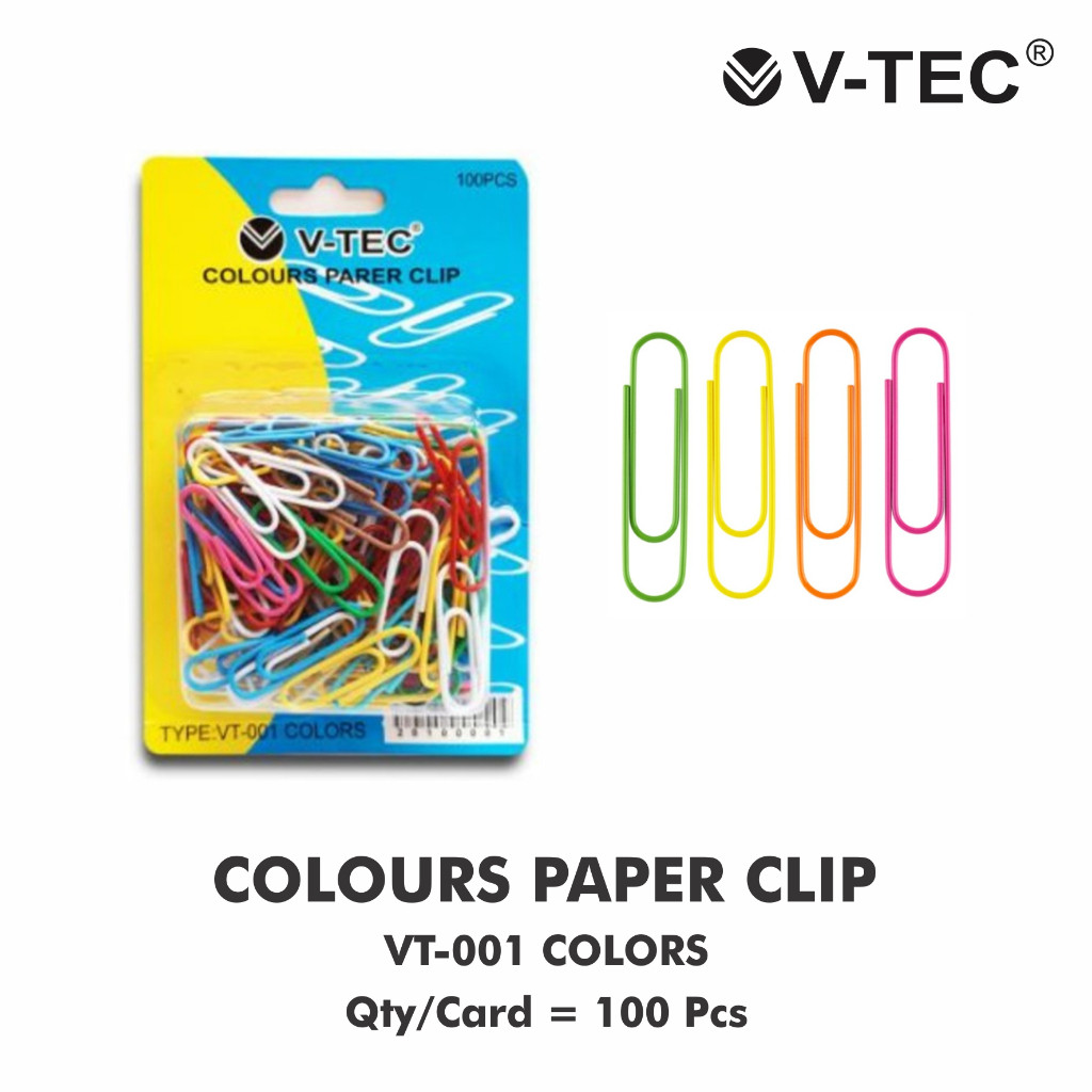 

V-TEC PAPER CLIP VINYL WARNA