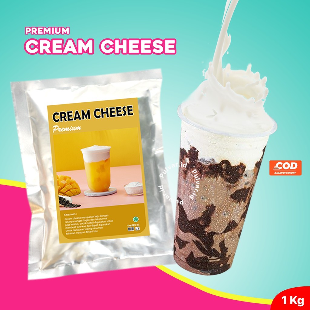 

BUBUK CHEESE CREAM PREMIUM / TOPING CHEESE CREAM 1KG / KRIM CHEESE BUBUK / CHEESE CREAM POWDER 1KG