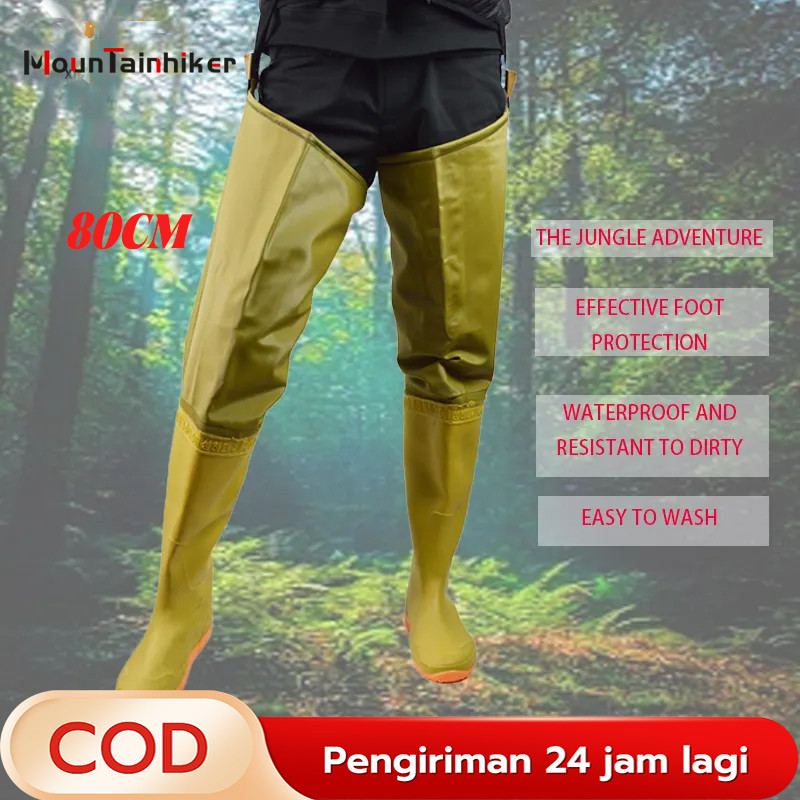 SEPATU Boot Petani Sawah Panjang Kebun Pertanian Ternak Proyek Mancing Anti Hujan Peternak Sepatu Bo