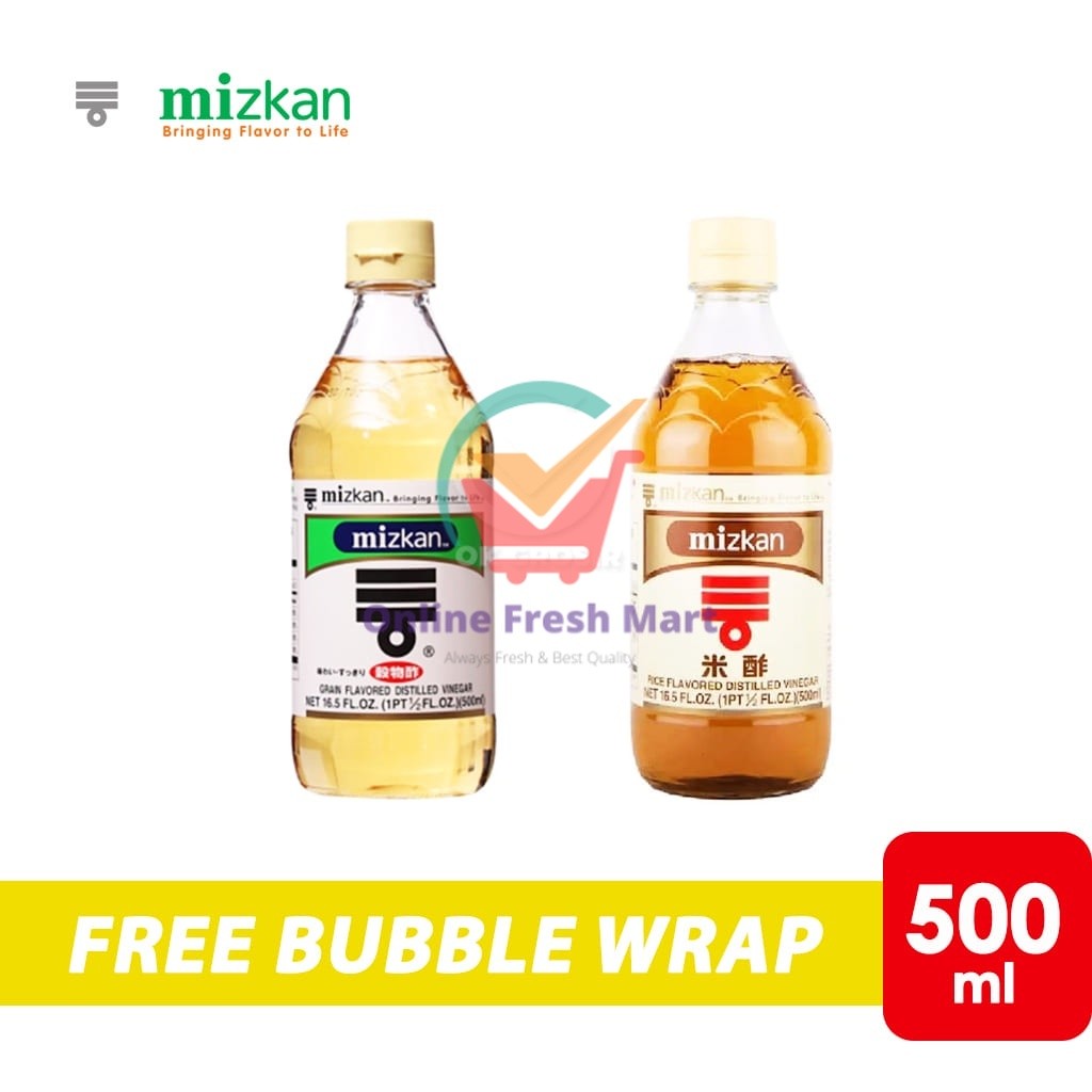 

Mizkan Suehiro Kokumotsu Su Grain / Kome Su Rice Vinegar / Cuka Sushi Jepang (Botol 500 ml) - Online Frseh Mart Denpasar