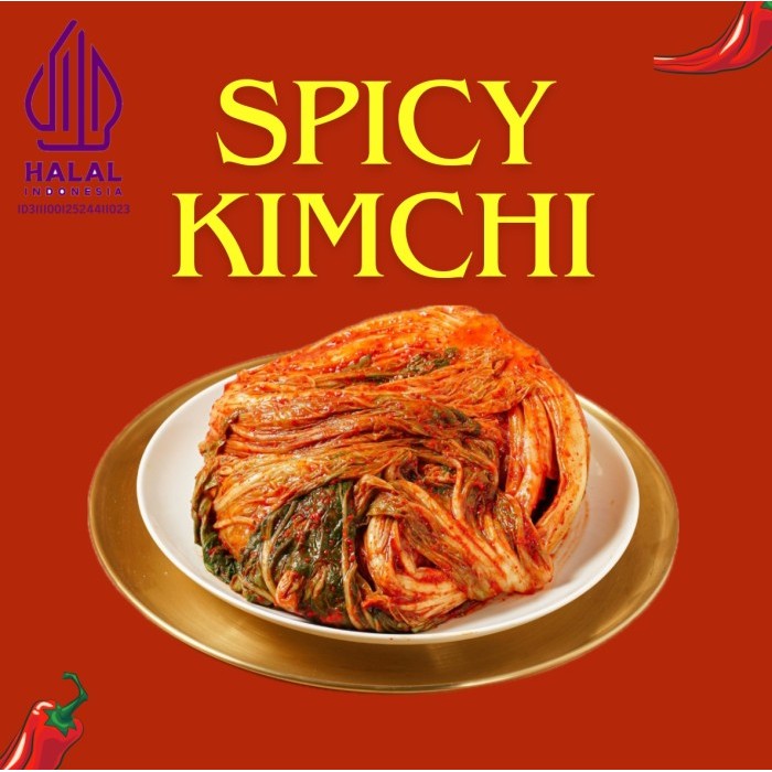 

✨TERLARIS -Spicy Kimchi Fresh 500gr