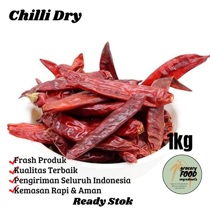 

✨TERLARIS -Cabe Kering / Chili Dry - 1kg