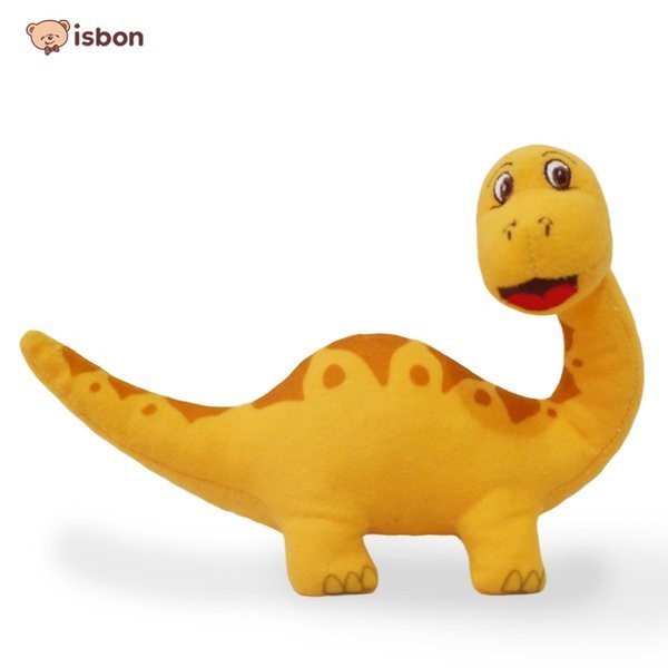 Boneka Dinosaurus Brontosaurus Dino Kuning Yellow Brown Cocok Untuk Mainan Anak By Istana Boneka