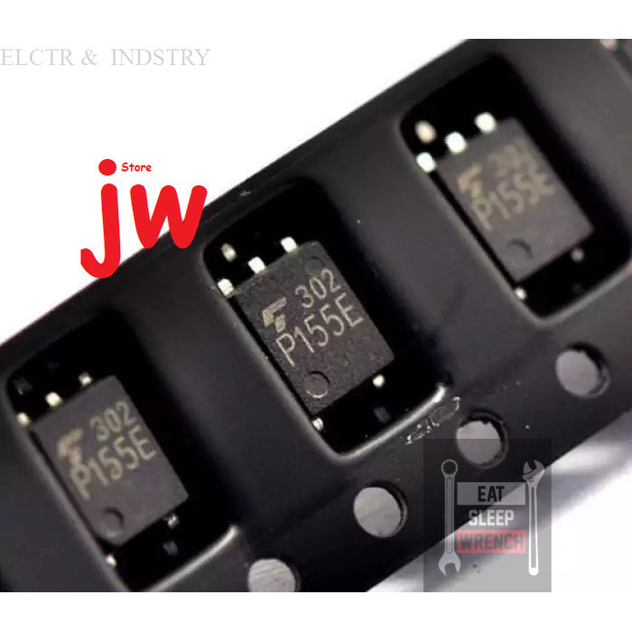TLP155E P155E TL P155E SMD IC transistor dan Sparepart elektronika