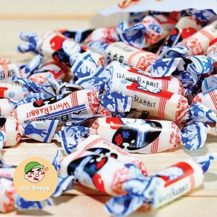 

⭐BISA COD⭐ PERMEN SUSU KELINCI / PERMEN SUSU WHITE RABBIT MILK CANDY 180GR