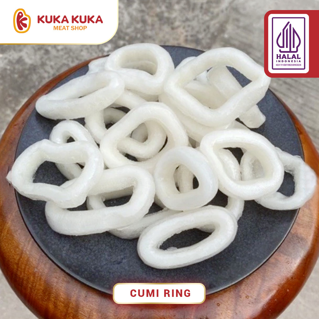 

Premium Cumi Ring Bersih Kupas Import Kualitas Restoran