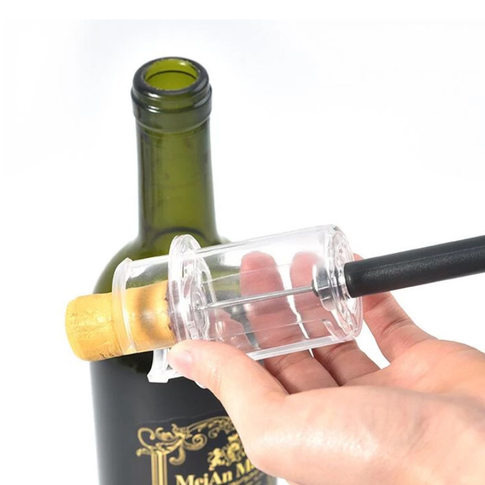 Cork Popper Electric Wine Opener Easy Air Pump Pressure Red Wine Bottle Opener Cork Remover Corkscre