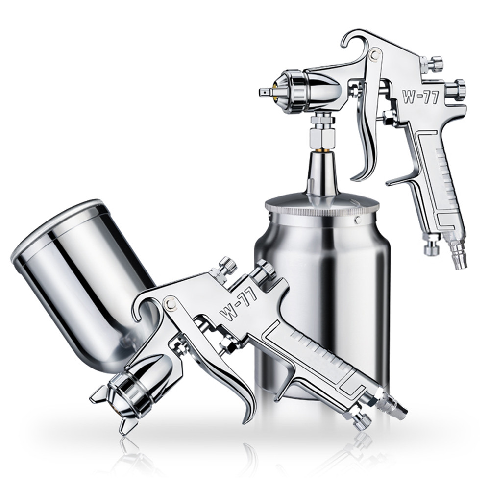 High pressure pneumatic spray gun W-77 2.0/2.5/3.0 caliber spray gun High atomization oiler Air Spra