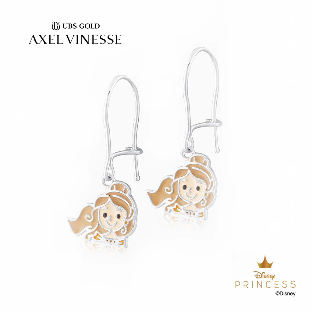 UBS Anting Emas Anak Disney Princess Belle - Aay0063 - 17K