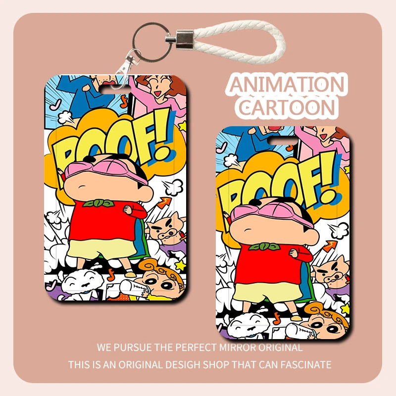 

Pola Kartun Crayon Shin-chan Lucu, Sampul Kartu Pelajar, Sampul Pelindung Kartu Bus, Sampul Pelindung Kartu Akses Kartu Kampus, Sampul Pelindung Kartu ID Lucu