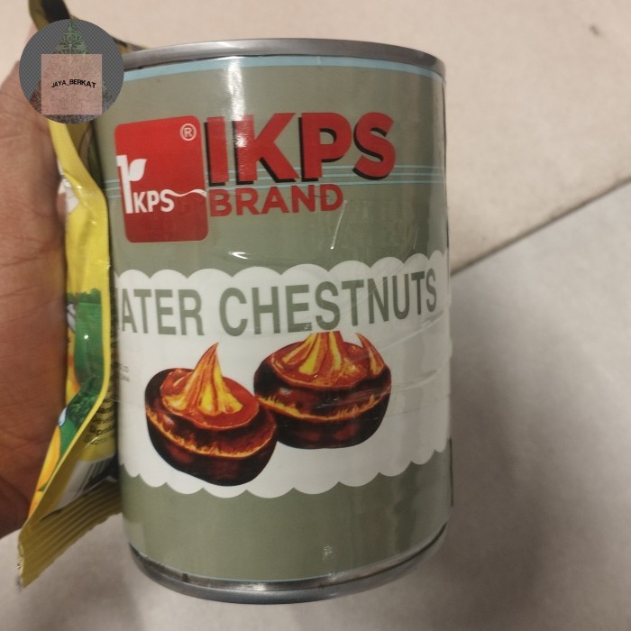 

ikps brand water cestnuts can 567gr