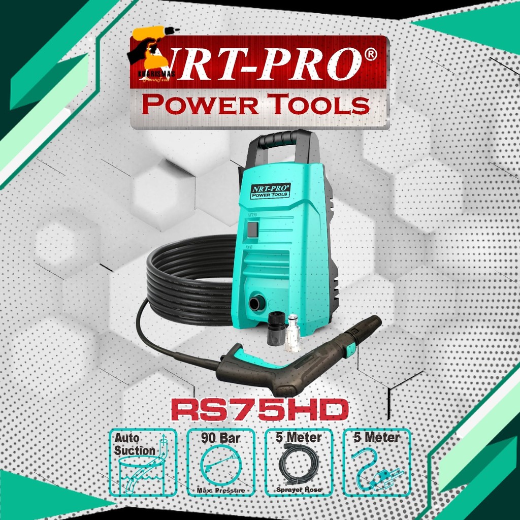 MESIN JET CLEANER / MESIN STEAM / PENCUCI MOBIL MOTOR RS75 NRT-PRO
