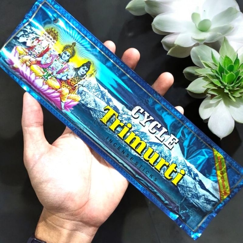 Hio Dupa Wangi Aromaterapi Cycle Trimurti Biru 35 Stik