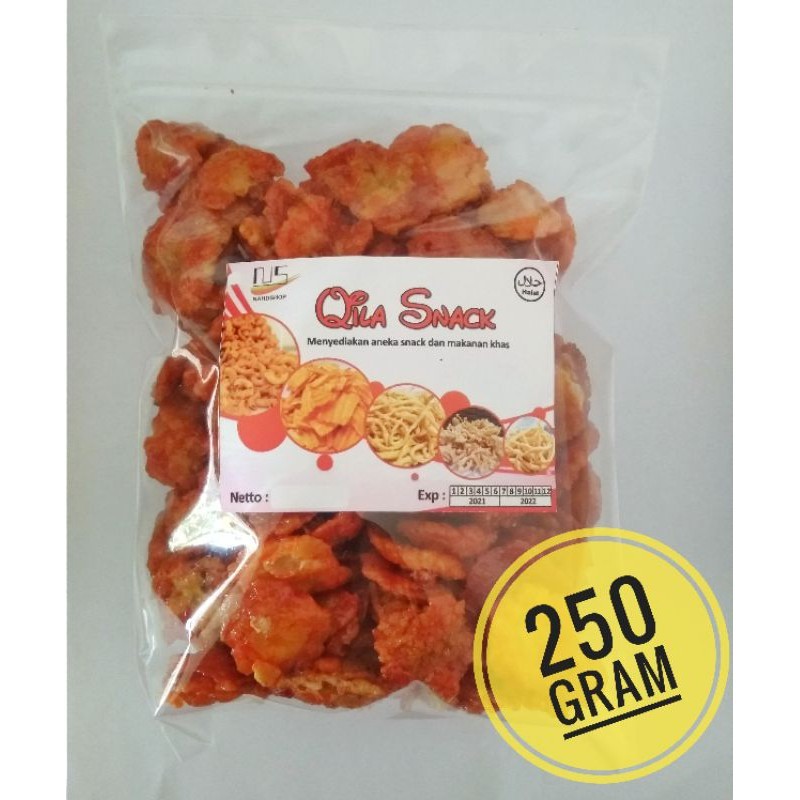 

Emping Melinjo Super Pedas Manis 250 Gram