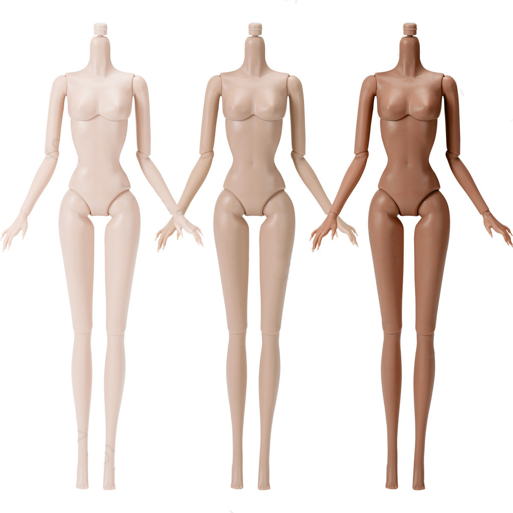 

1/6 Doll Body Movable Jointed Nude BJD Dolls 11 Joints 29cm Figure Body White Skin European Fashion Doll Kids DIY Toys Gifts