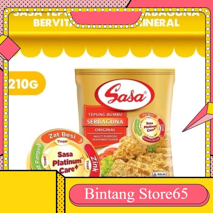 

TEPUNG BUMBU SERBAGUNA SASA 210 GR - Original, 210gr