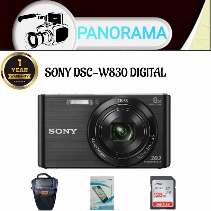 SONY CYBERSHOT DSC-W830 / KAMERA DIGITAL SONY W830 / SONY DSC-W830 - WHITE BOX, W810 ONLY HOL