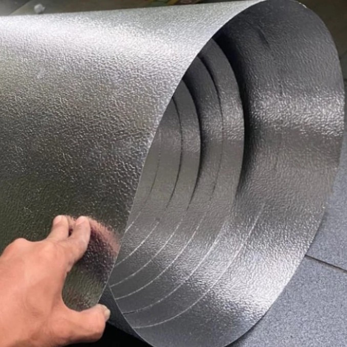 seng alumunium 120cm tebal 0.30mm/alumunium kulit jeruk.