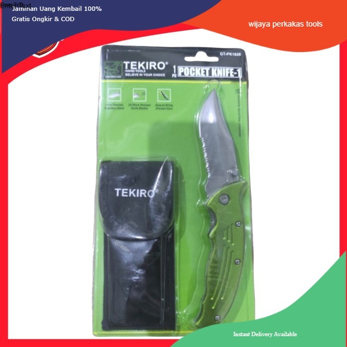 TEKIRO PISAU LIPAT STANLESS -1 PISAU OKULASI PISAU STEK