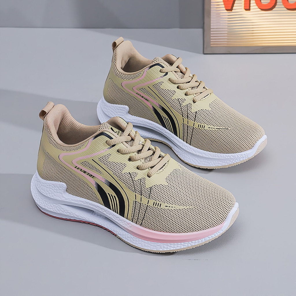 EVR Sepatu Rajut  Sepatu Sport Wanita LV0506