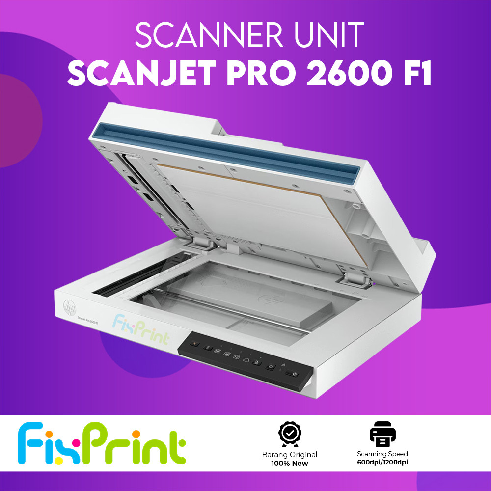FixPrint - HP ScanJet Pro-2600 f1 Scanner Scanjet Flatbed Pro 2600 f1 with ADF Automatic Document Fe