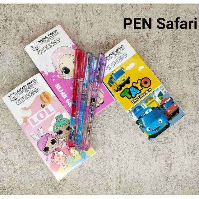 

(PRO_ATK) BOLPOINT GEL MURAH SAFARI