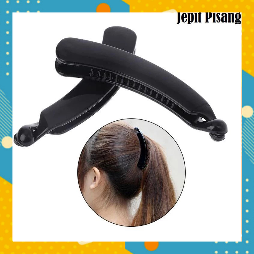 Jepit Rambut PISANG Jepitan Cepol Ikat Rambut Cantik Lucu Rapih Aksesoris Rambut SC5436A1