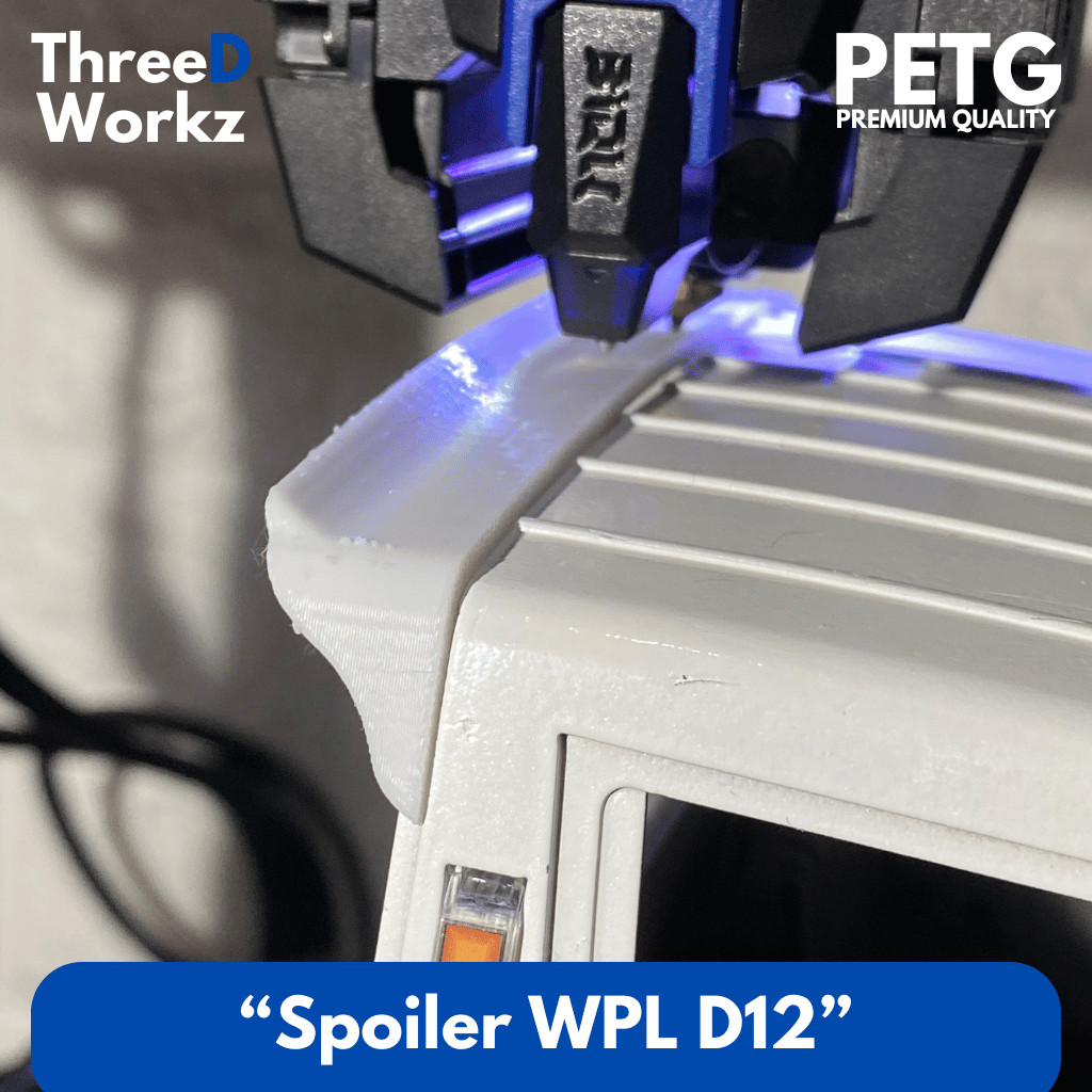 ROOF SPOILER/SPOILER ATAP KABIN UNTUK RC WPL D12 1:10