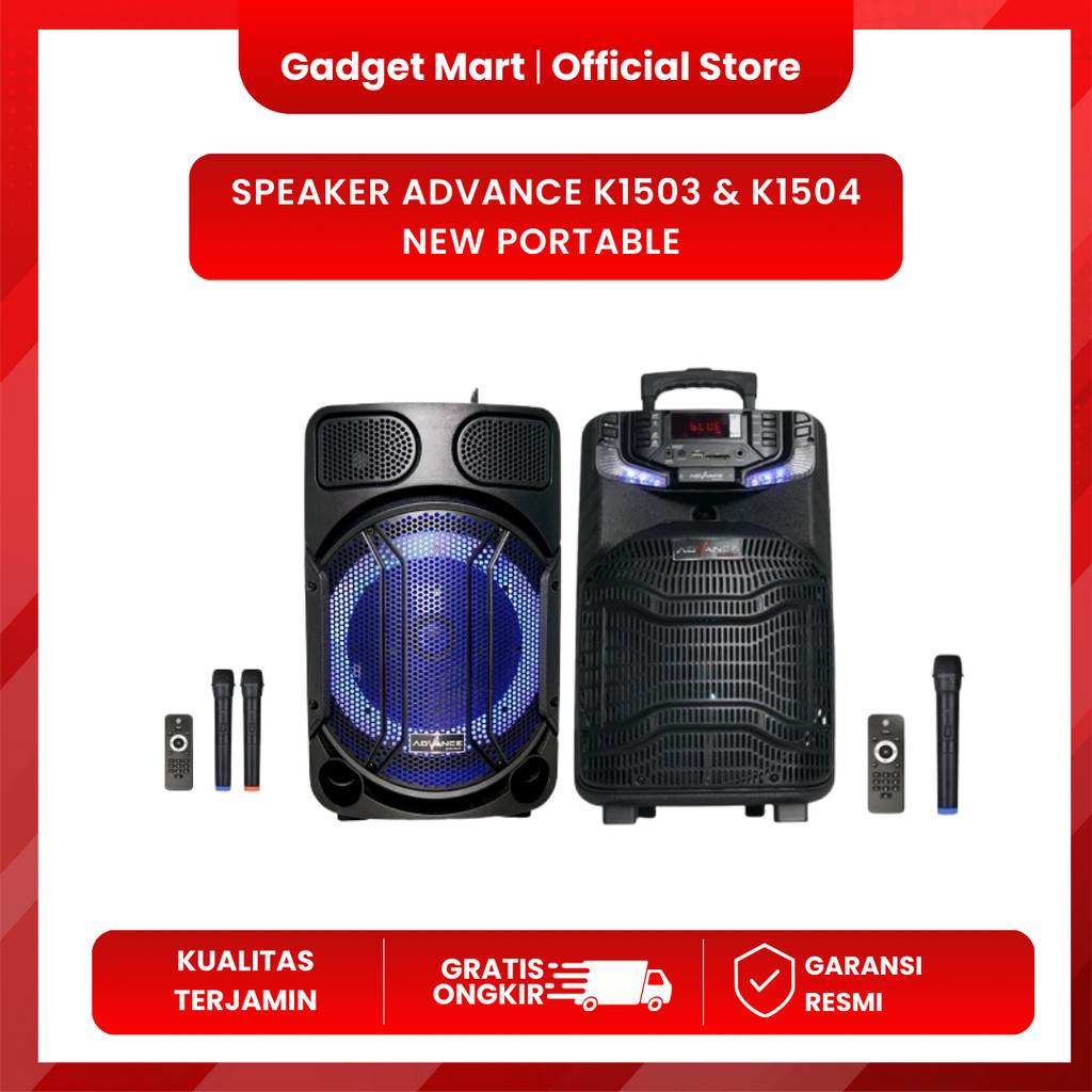 Speaker Advance K1503 & K1504 NEW Portable