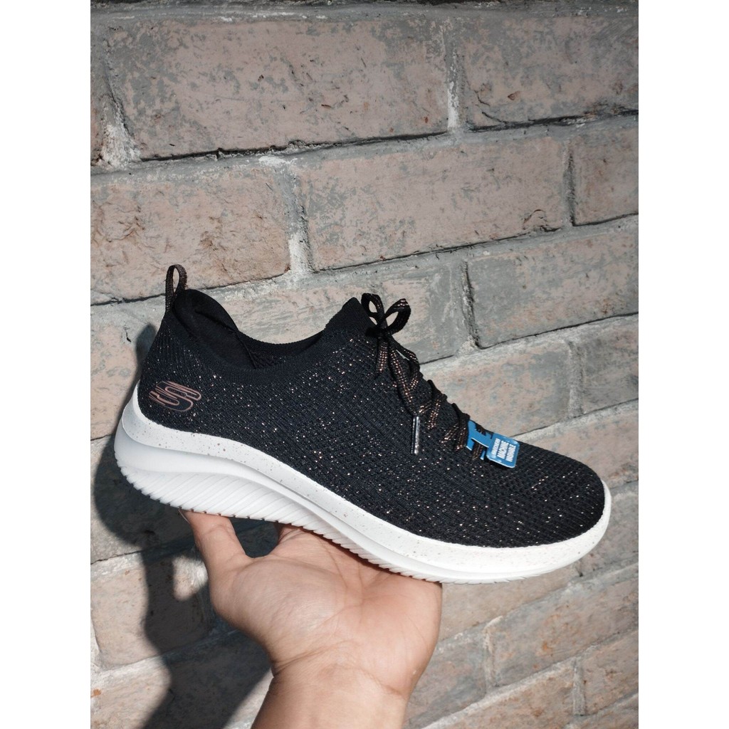 SEPATU SKECHERS SPORT ULTRA FLEX 3 WOMEN-SKE150460BKR