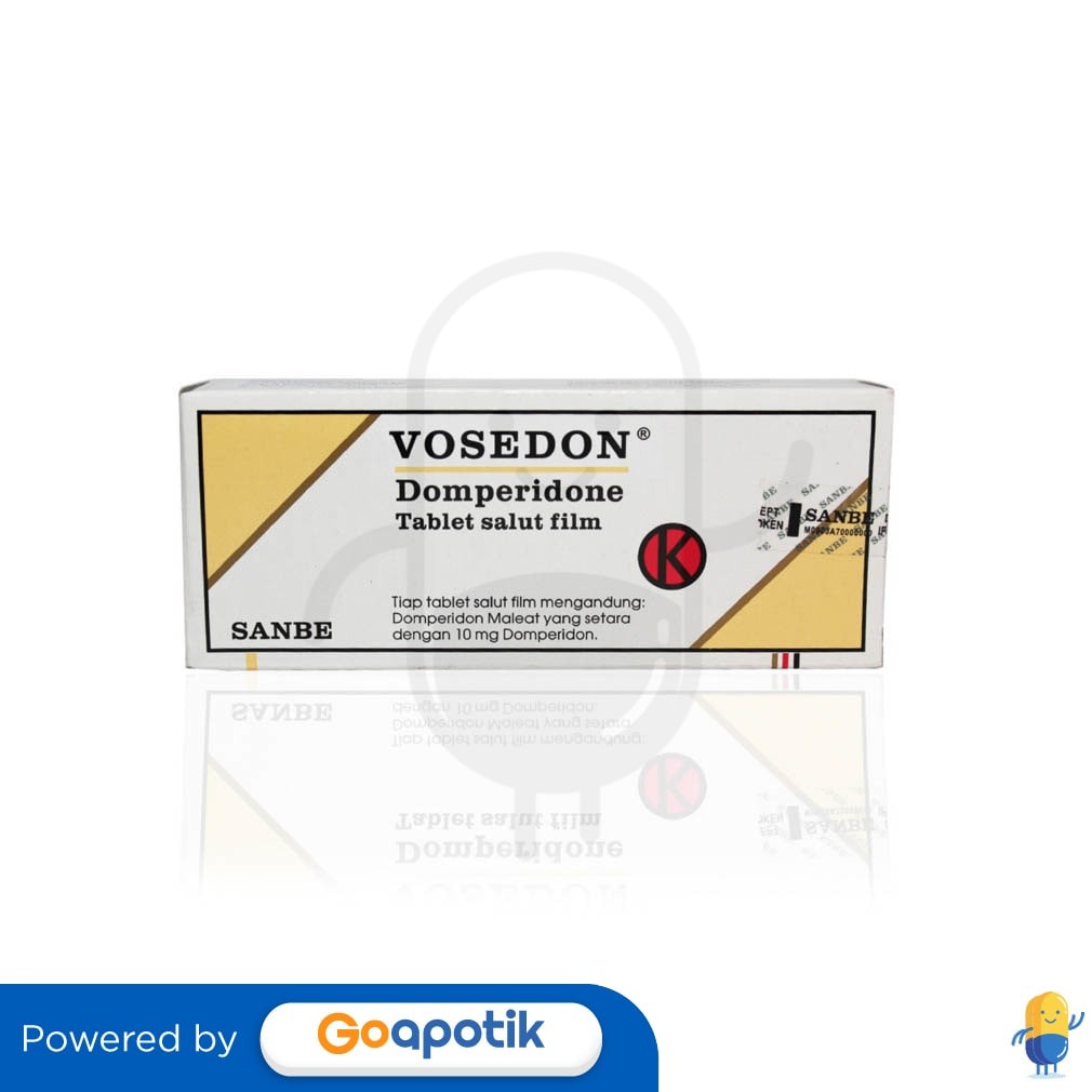 Vosedon 10 Mg Box 100 Tablet