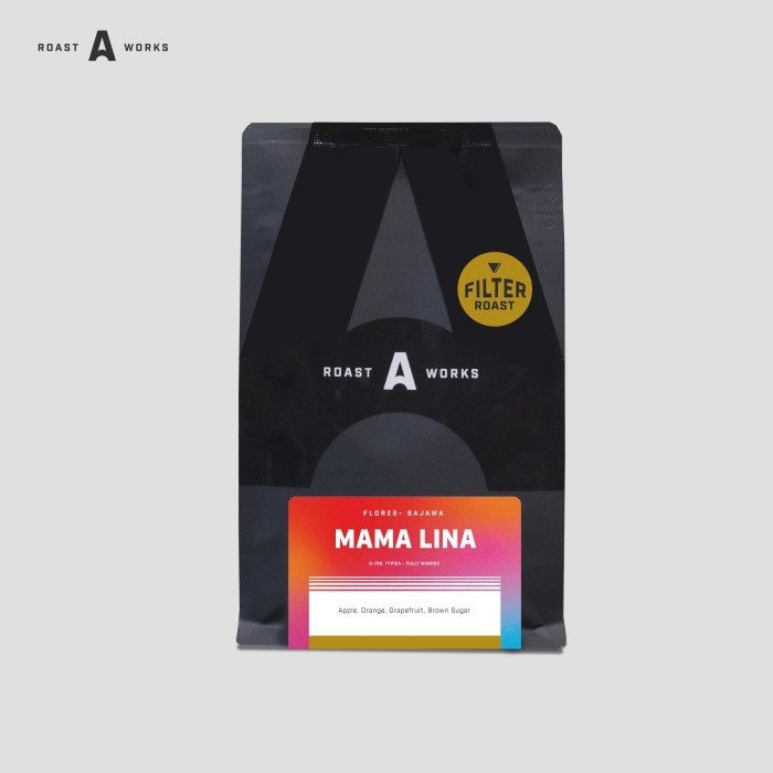 

Flores Bajawa Mama Lina S-795, Typica Fully Washed (Filter) - A Roastworks - Biji Kopi