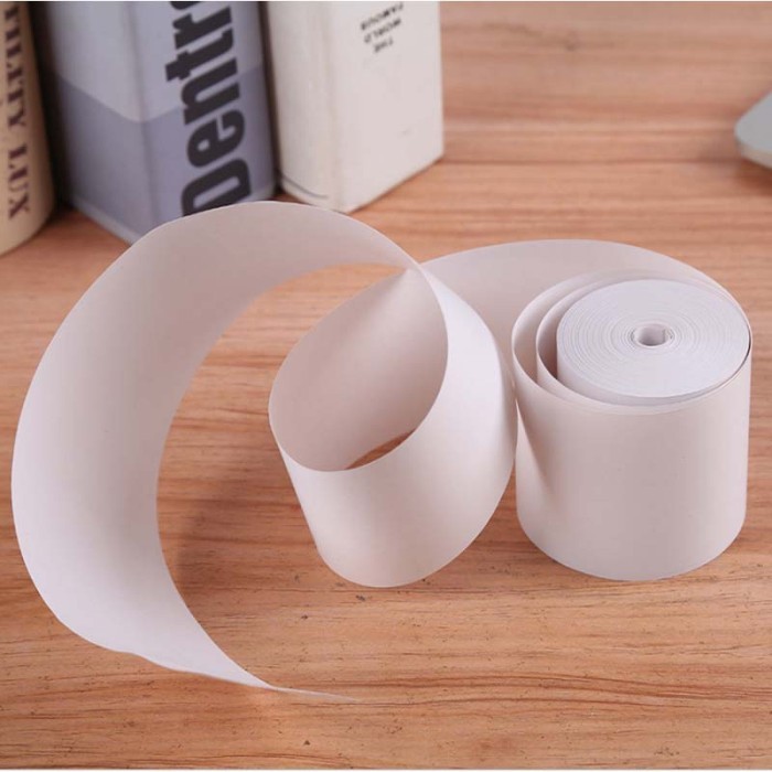 

best -58 x 40 MM Kertas Struck Printer Thermal TEBAL 58x40mm isi 100 Roll