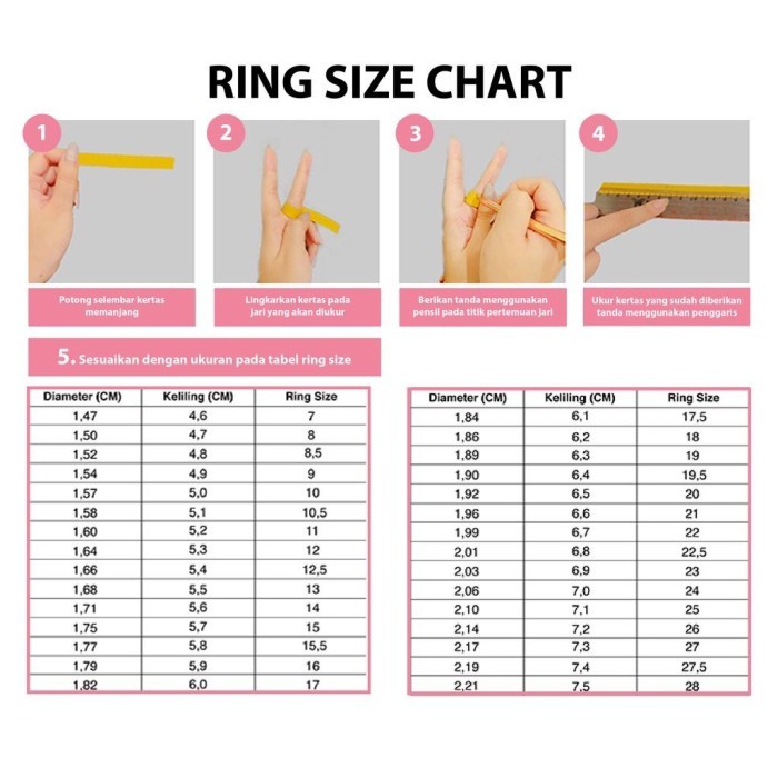 NEW -Cincin Kawin Berlian Passion Jewelry - CKS0123 - Rose Gold