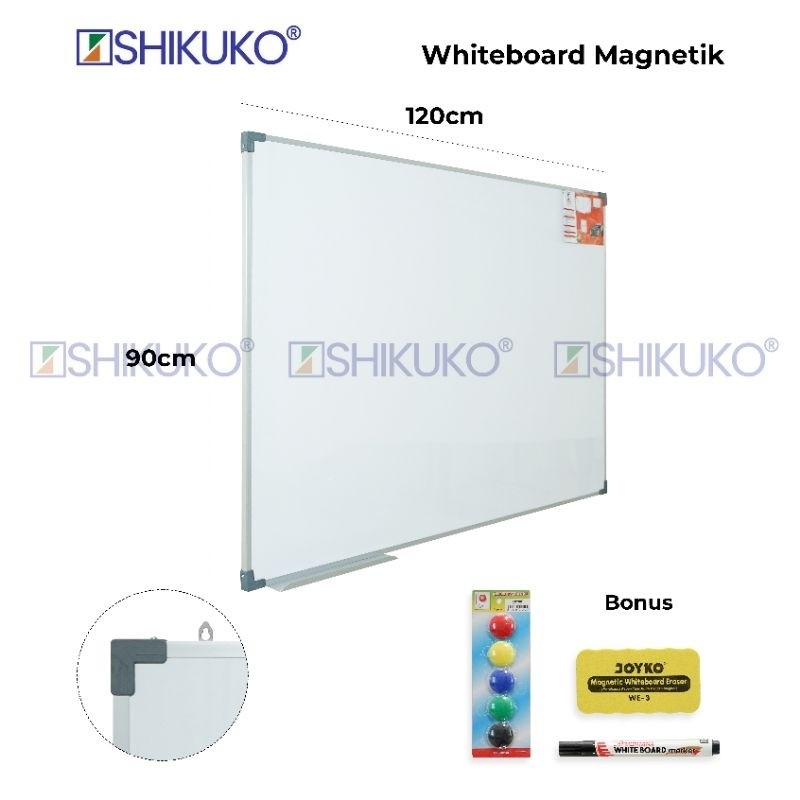 

Whiteboard Baru - Papan Tulis Magnet 90 x 120 - Jenis Papan Tulis