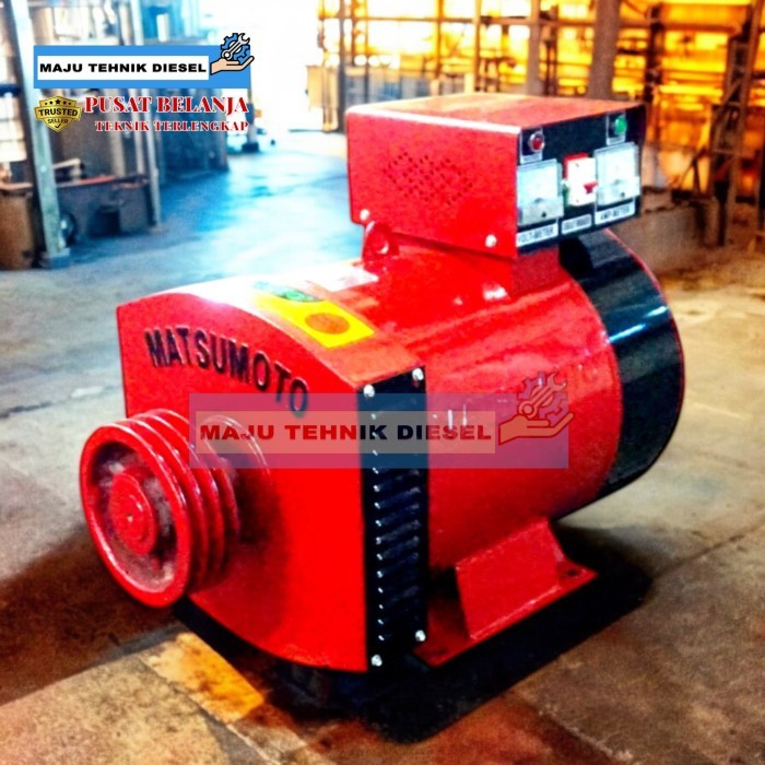 Dinamo Alternator Tembaga Matsumoto STC 20 KW 3 Phase ORIGINAL