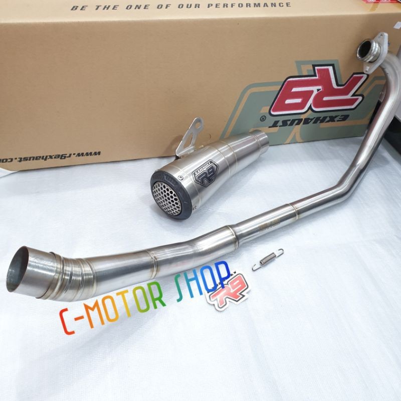 Knalpot R9 Gp Ss Sonic 150, Supra Gtr Jamin Asli