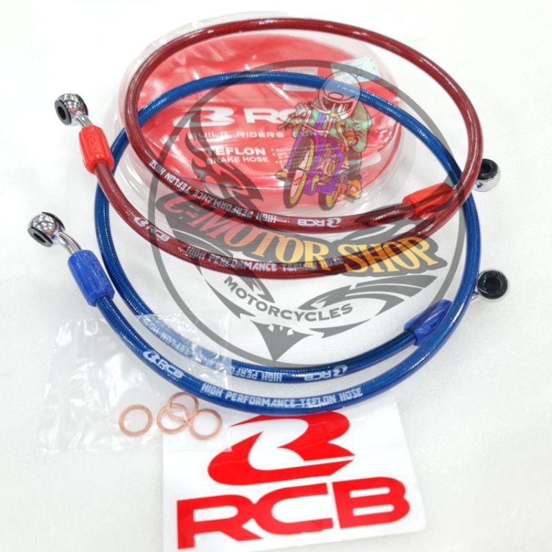 Selang Rem Depan Rcb Klx 150, Crf 150, Motocross Trail Ukuran 130cm