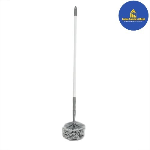 BEST QUALITY Sapu Sikat Pembersih Langit Langit Atap Ruangan Panjang 82cm_Abu