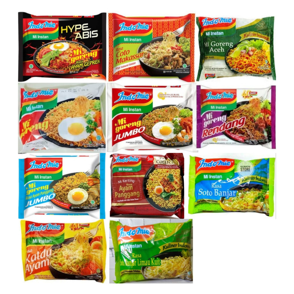 

Indomie Berbagai Rasa Produksi Kalimantan Selatan Halal MUI - ABO